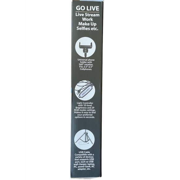 NIB: Pro live stream selfie ring light - Picture 8 of 8